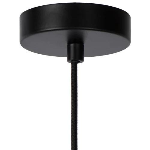 Lucide JULIUS - Pendant light - Ø 40 cm - 1xE27 - Smoke Grey - detail 1